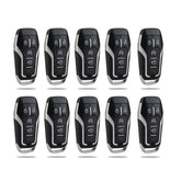 Lots of 10 Smart Car Key Fob Replacement for Ford Mustang Edge fits 2015 2016 2017 Proximity 5 Button Remote M3N-A2C31243300 164-R7989